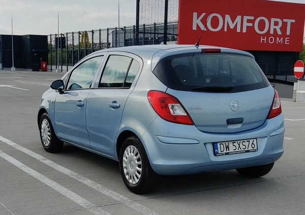 Opel Corsa cena 14600 przebieg: 135000, rok produkcji 2009 z Wrocław małe 379